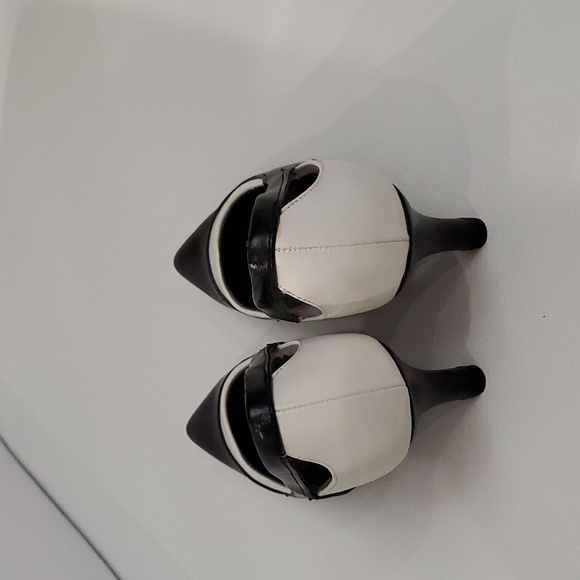 Life Stride Black and White high- heels Size 6 1/2 M - Picture 4 of 8